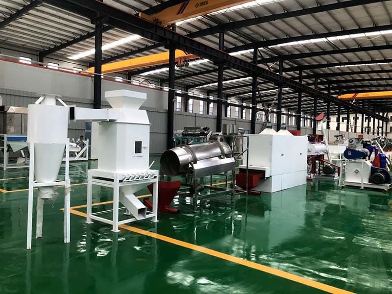 small manual sinking fish feed production machine supplier